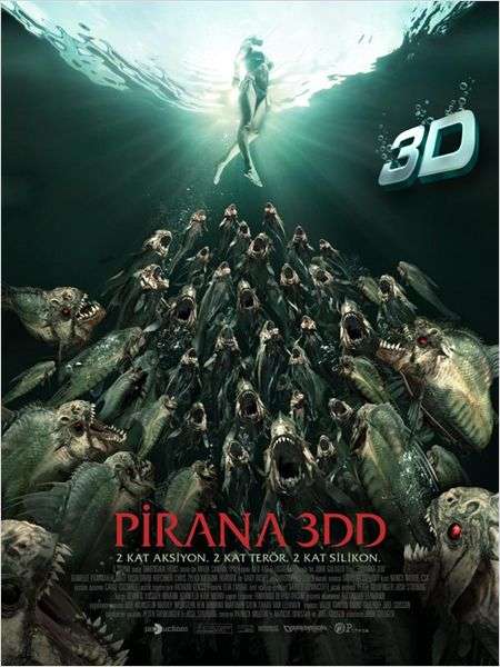 Pirana 3DD - 2012 DVDRip XviD - Türkçe Altyazılı Tek Link indir